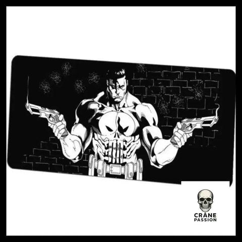 Tapis de Souris Tête de Mort Gangster - Crâne Passion