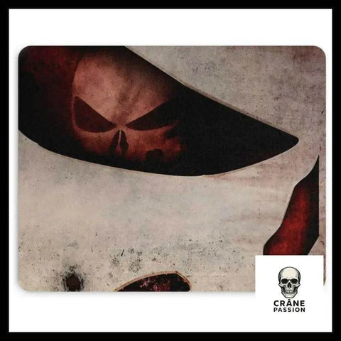 Tapis de Souris Tête de Mort Sang - Crâne Passion