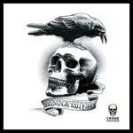 Tatouage Éphémère Gothique - Crâne Passion