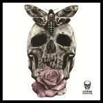 Tatouage Temporaire Tête de Mort - Crâne Passion