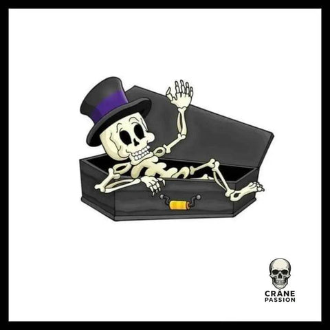 Transfert Squelette De La Mort - Crâne Passion