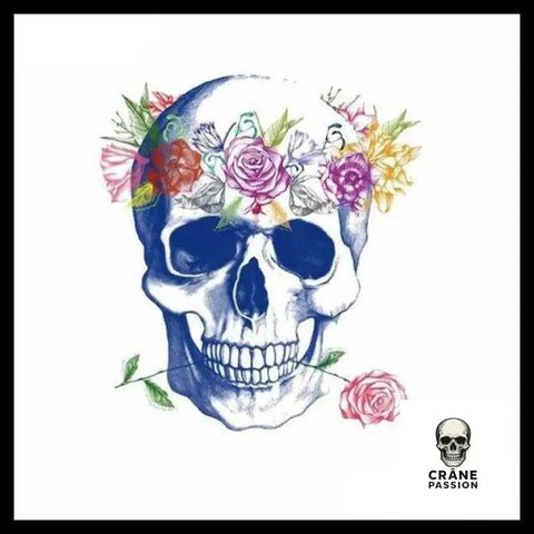 Transfert Tête de Mort Amour - Crâne Passion