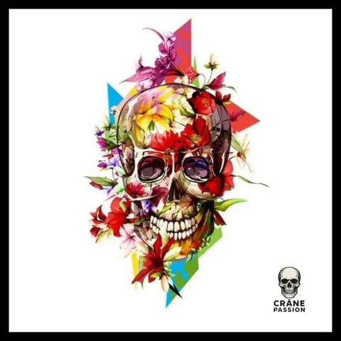 Transfert Tête de Mort Décoration - Crâne Passion