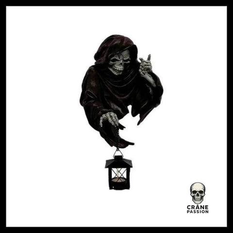 Transfert Tête de Mort Faucheuse - Crâne Passion