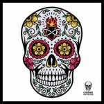 Transfert Tête de Mort Mexicaine - Crâne Passion