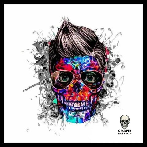 Transfert Tête de Mort Originale - Crâne Passion