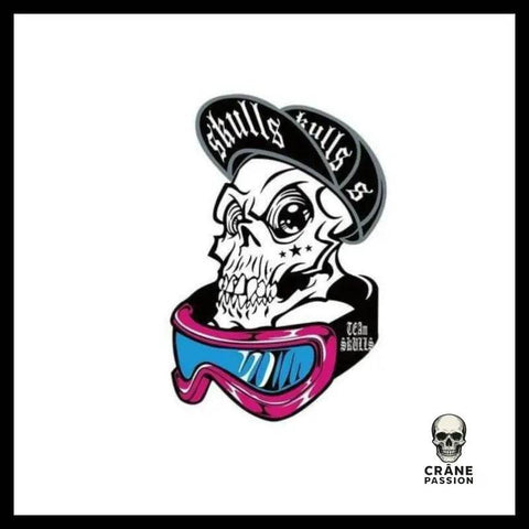Transfert Tête de Mort Skull - Crâne Passion