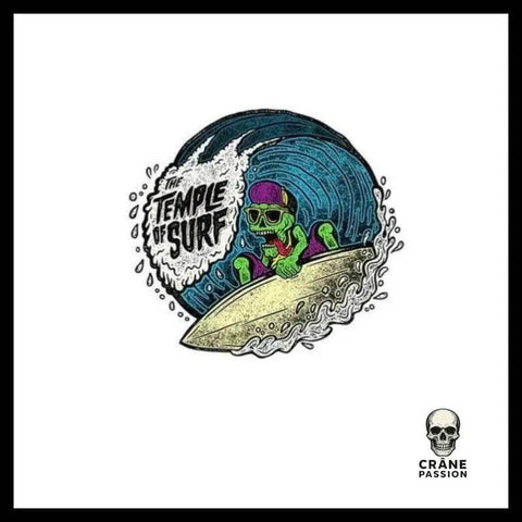 Transfert Zombie Surf - Crâne Passion