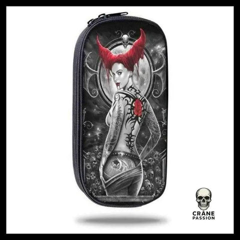 Trousse Tête de Mort Diable - Crâne Passion