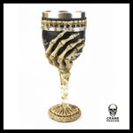 Verre à Vin Tête de Mort Gothique - Crâne Passion