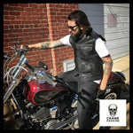Veste en Cuir Sons Of Anarchy - Crâne Passion