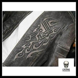 Veste Skull Homme (Cuir) - Crâne Passion