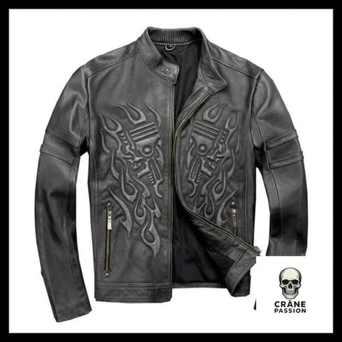 Veste Tête de Mort Baron Urbain - Crâne Passion