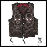 Veste Tête de Mort Biker Passion - Crâne Passion