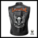 Veste Tête de Mort Biker Rider - Crâne Passion