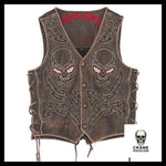 Veste Tête de Mort Manches Courtes - Crâne Passion