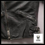 Veste Tête de Mort Pirate Grise - Crâne Passion