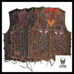 Veste Tête de Mort Vintage - Crâne Passion