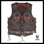 Veste Tête de Mort Vintage - Crâne Passion